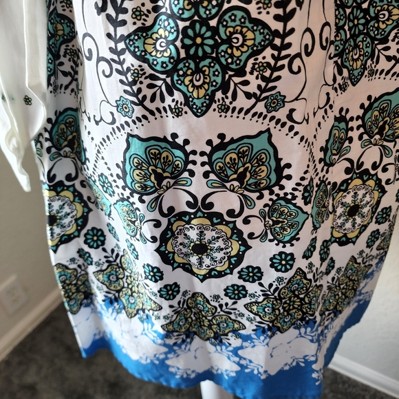 Rampage Boho Print Sundress - Picture 3 of 6
